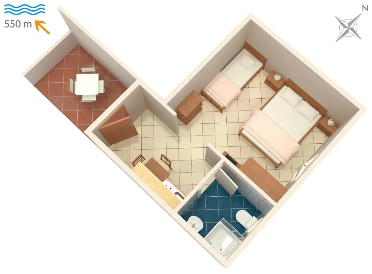 Apartments With A Parking Space Novigrad - 2536